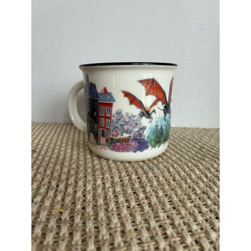 Owlcrate Exclusive Cara Kozik Order of the Phoenix/Harry Potter Coffee Mug